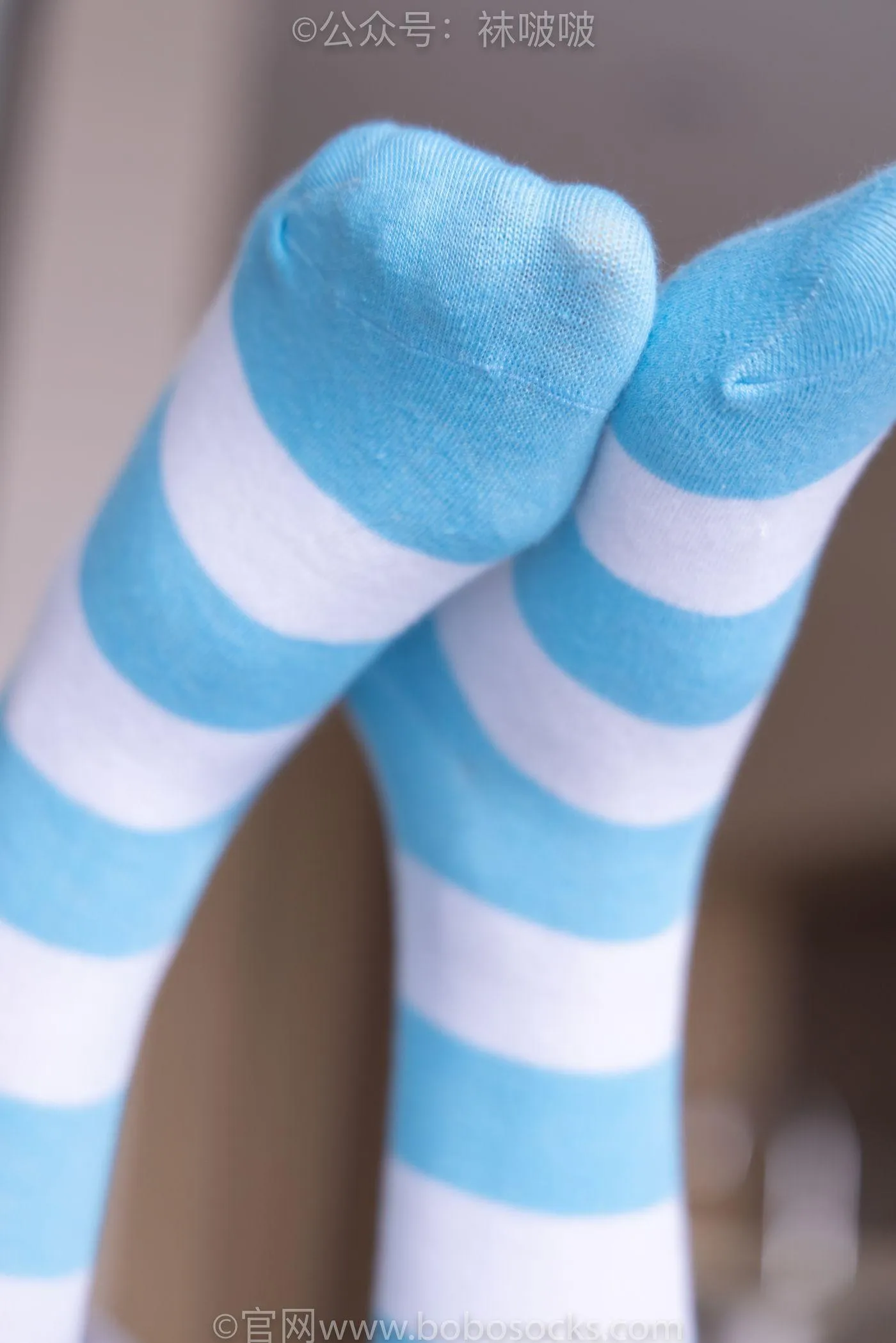 [BoBoSocks袜啵啵]NO.070 稚予-皮鞋、拖鞋、过膝袜、白棉袜 [148P]插图4
